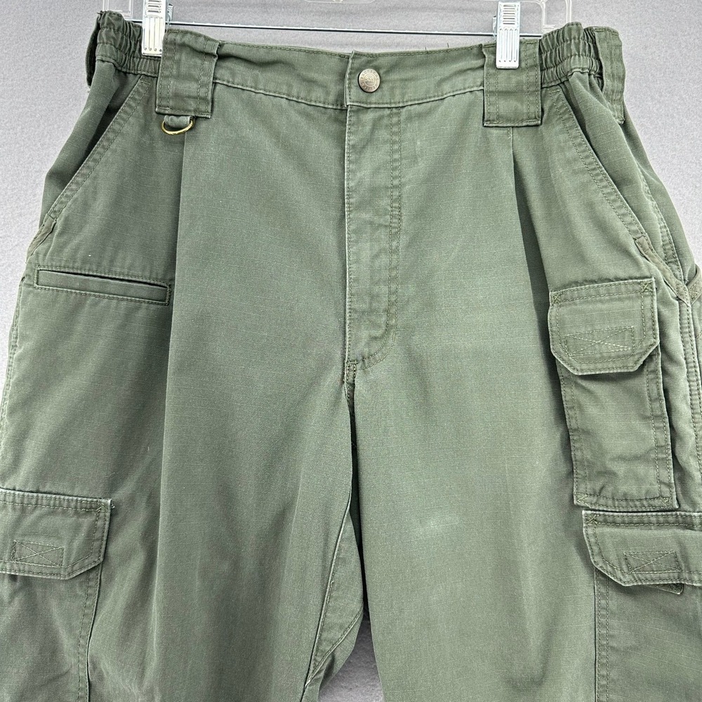5.11 Tactile Series Regular Fit Taclite Pro‎ Ripstop Cargo Pant Green 34x32 Gorp